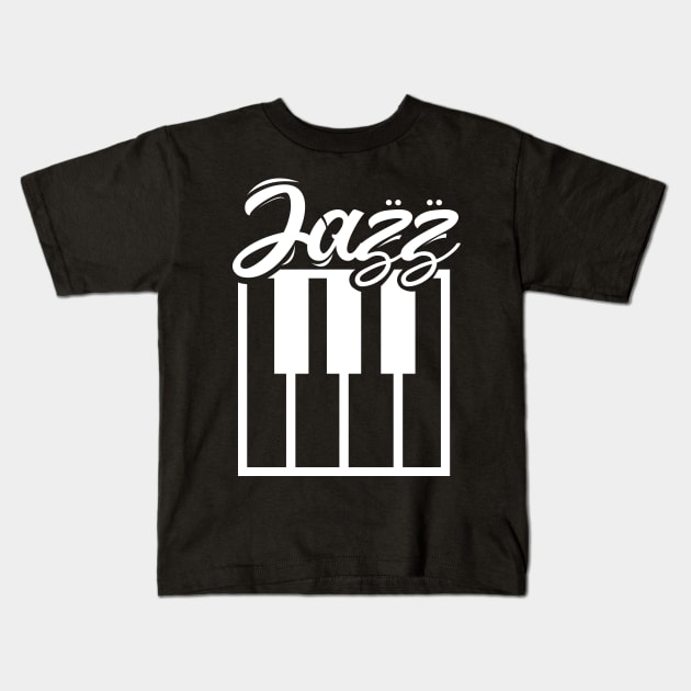 'Jazz Music Lover' Amazing Music Gift Kids T-Shirt by ourwackyhome